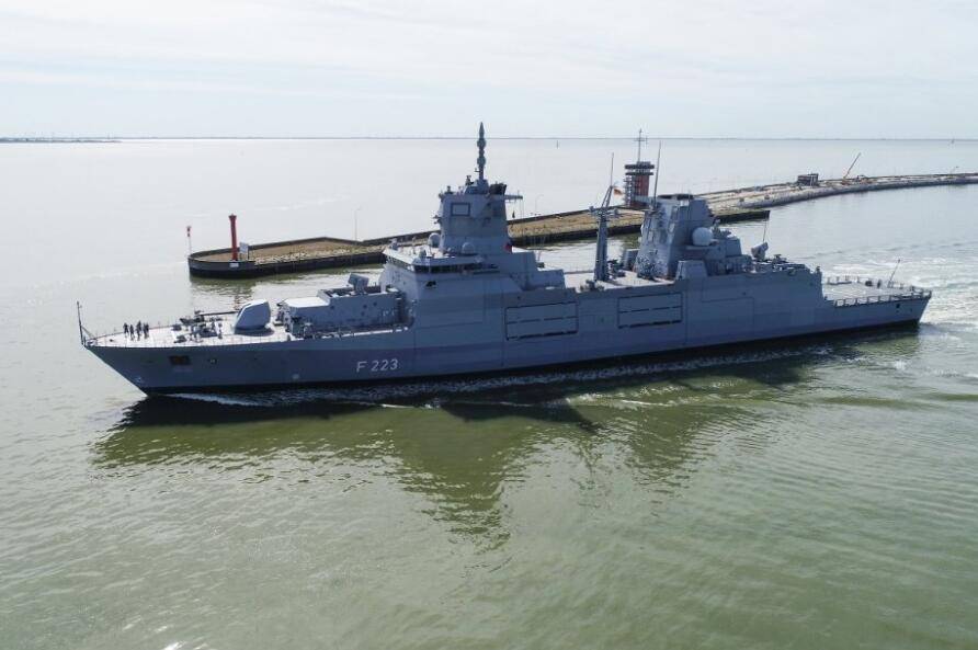 gerex 2020:德国海军派军舰到波罗的海进行军事演习