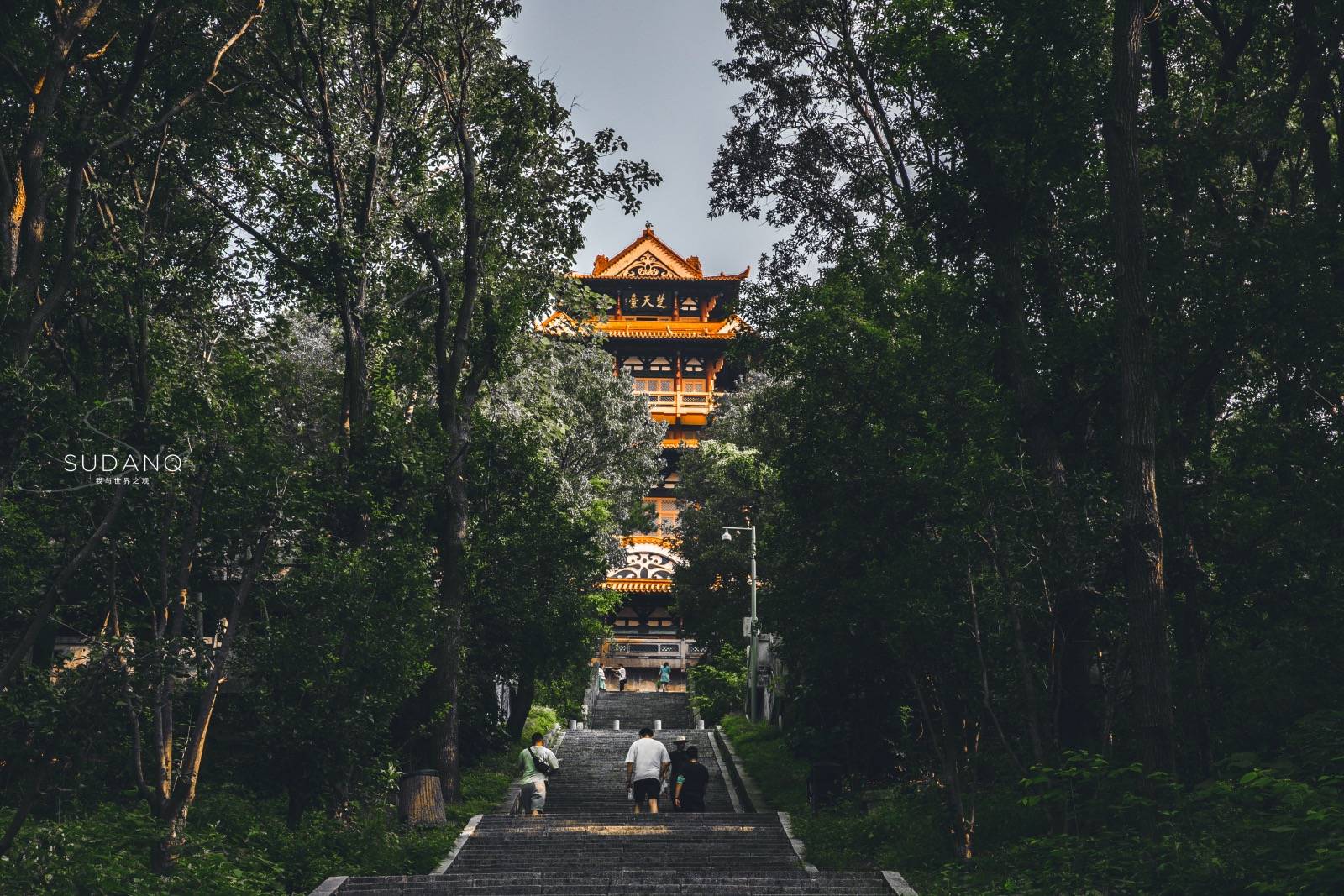 天台|武汉楚天台：仿古代章华台而建，可媲美江南三大名楼