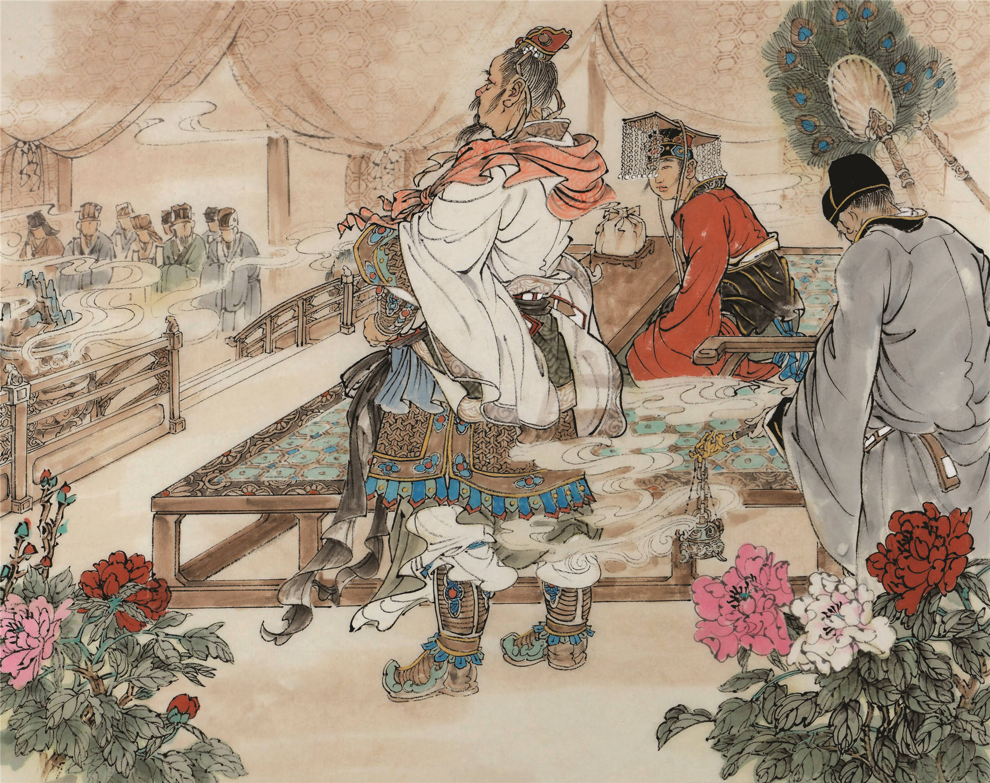 连环画《谢安与桓温》之六返回搜狐,查看更多
