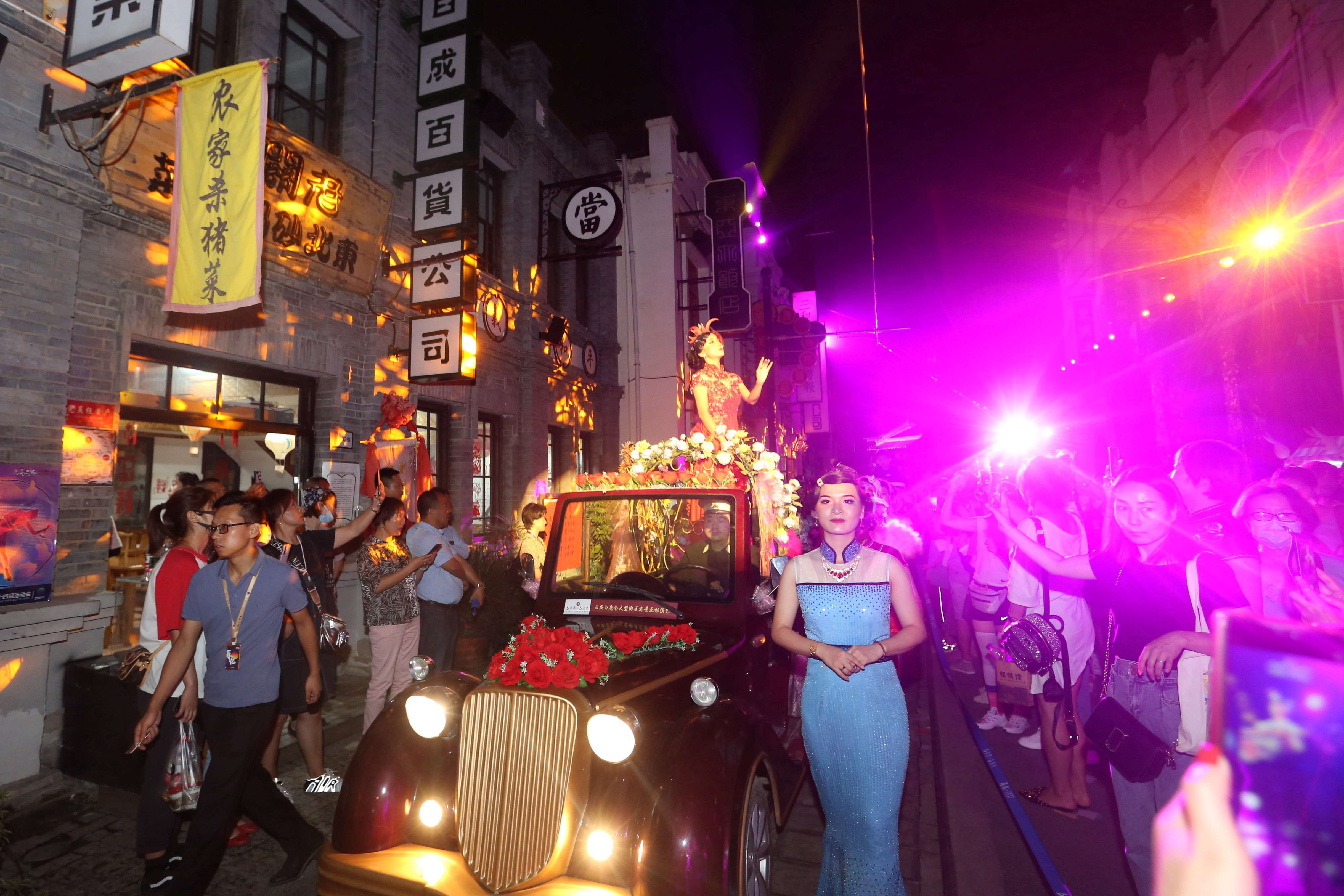 白鹿原|穿越时空 再回老上海 大型街区实景互动演艺登陆西安白鹿仓