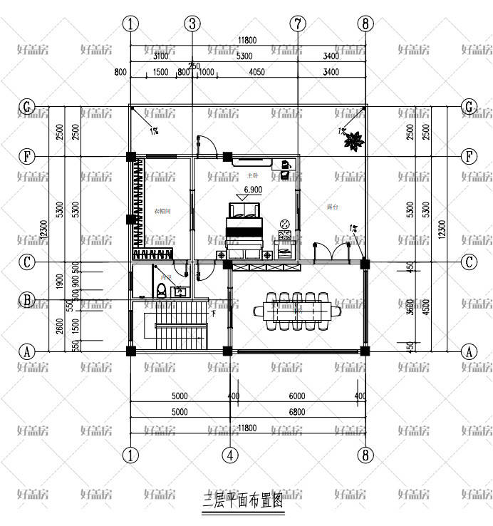 别墅设计图纸_建筑