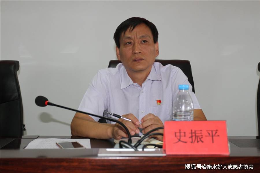 滨湖新区党工委副书记,管委会常务副主任刘广宁;全国道德模范,衡水