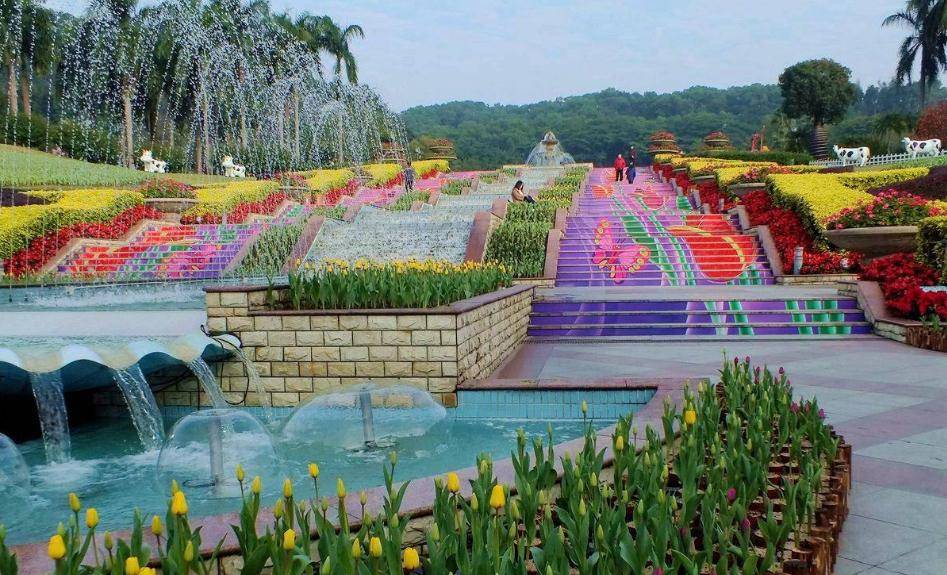 广州又一公园,被称花城明珠,全国最大的中西合璧园林式花园