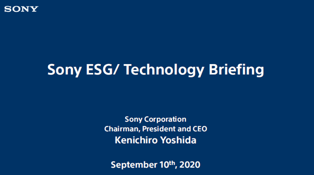 黑科技如何发力ESG主题——索尼重磅发布2020财年ESG/技术简报-家电圈官网