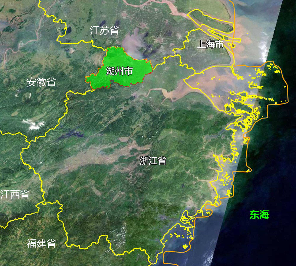 7张地形图,快速了解浙江省湖州各市辖区县_手机搜狐网