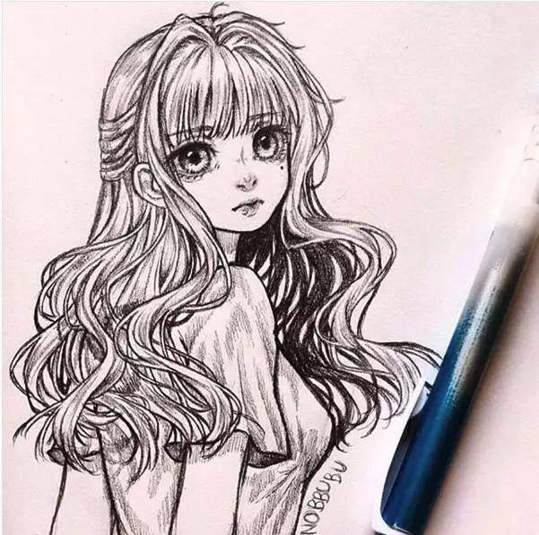 【cg原画插画教程】q版萌系动漫人物手绘素材 新手临摹参考