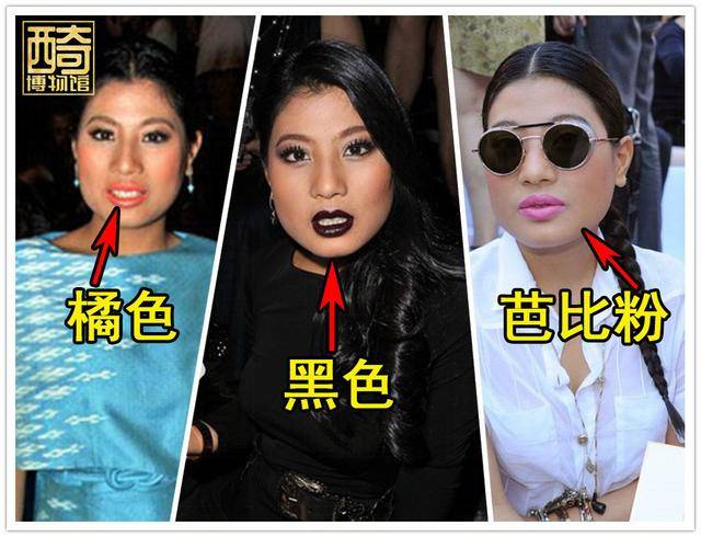 余瓦|泰王33岁小女儿思蕊梵，涂黑色唇膏出席派对，气场力压一众名媛