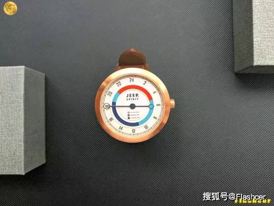 石英表|小米有品高档手表,Jeep双视觉显示男石英表,尽显男人本色