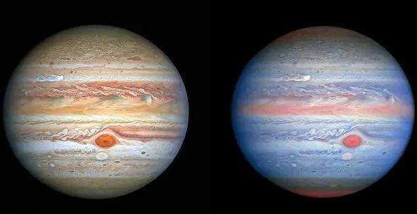 哈勃发现木星北半球正形成大白斑或超大红斑成木星最大风暴