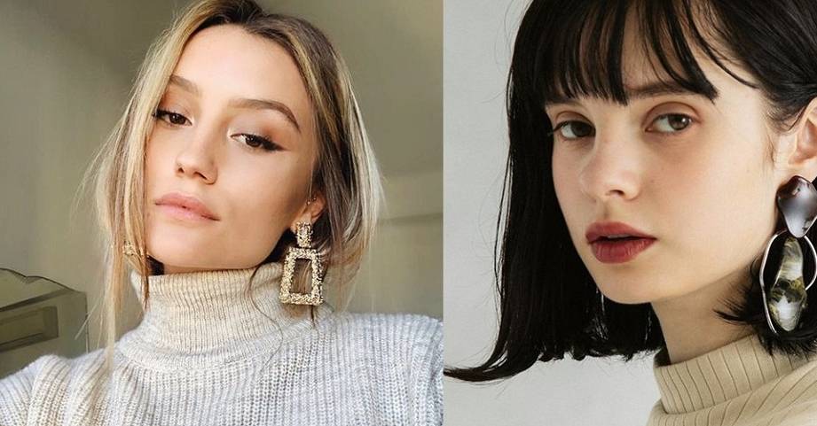 耳环|大耳环是圆脸的地雷？6种脸型耳饰该怎么选，挑对款式脸型小一半