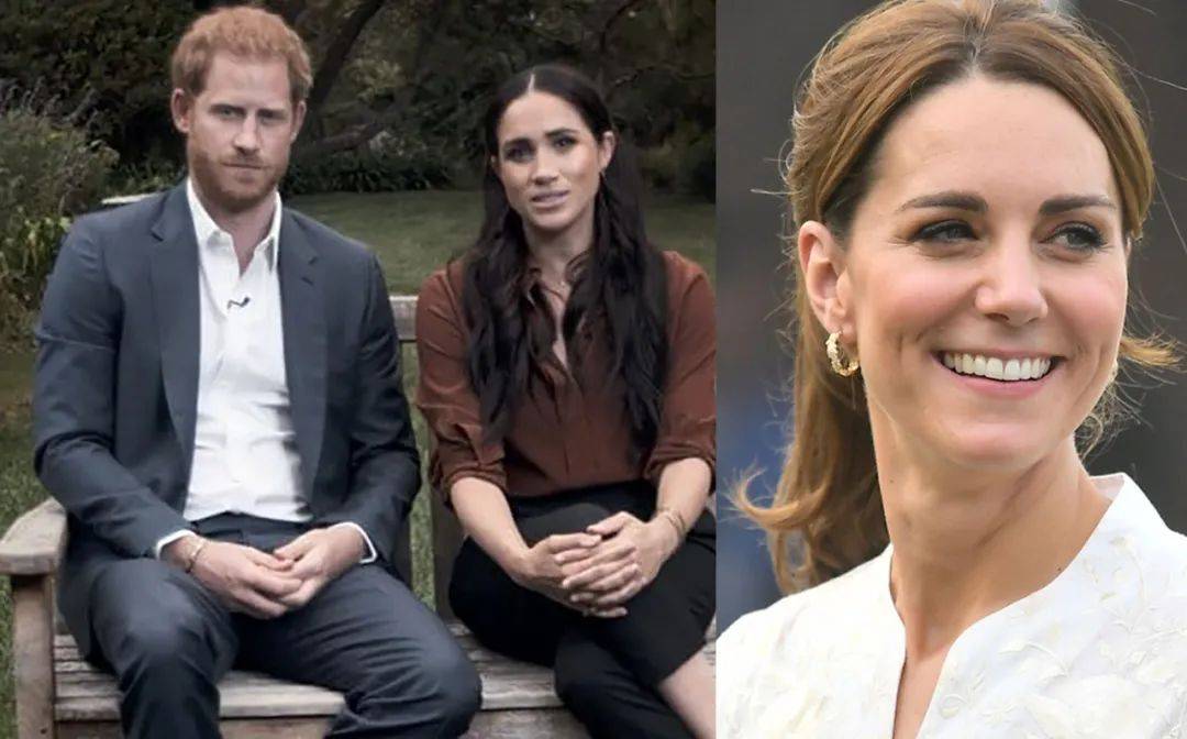 英国王室|39岁梅根变漂亮了，整容后又瘦又甜美，架二郎腿露出细腿惊艳了