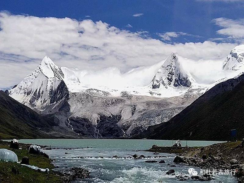 西藏最美绝地,萨普神山_圣湖