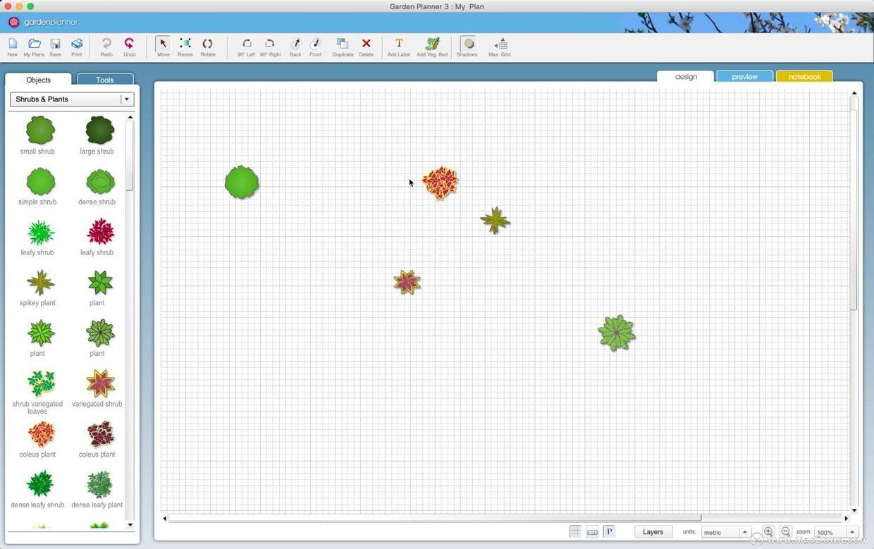 Garden Planner for Mac(园林绿化设计软件)3763开云 开云体育官网(图3)