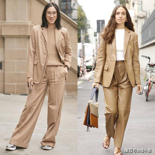 秋冬巨|驼色单品已out了!秋冬巨火的C位色叫“砂岩褐”,谁穿谁高级