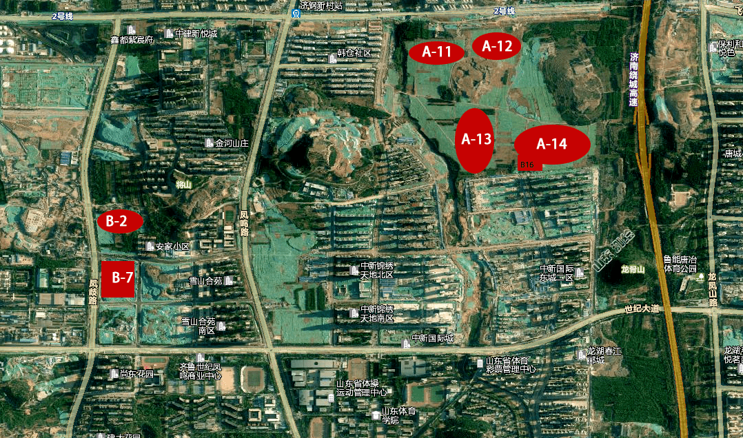 济南雪山片区21宗土地10月将迎来成交!片区楼盘竞争愈加激烈!