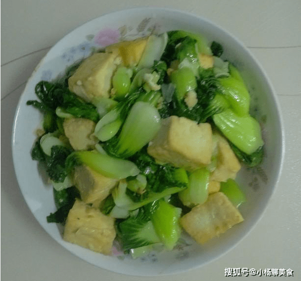 青菜豆腐