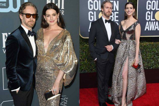 小肚腩|安海瑟薇身材走钟，“小肚腩、肿腿”近照曝光，粉丝：女神变肥了