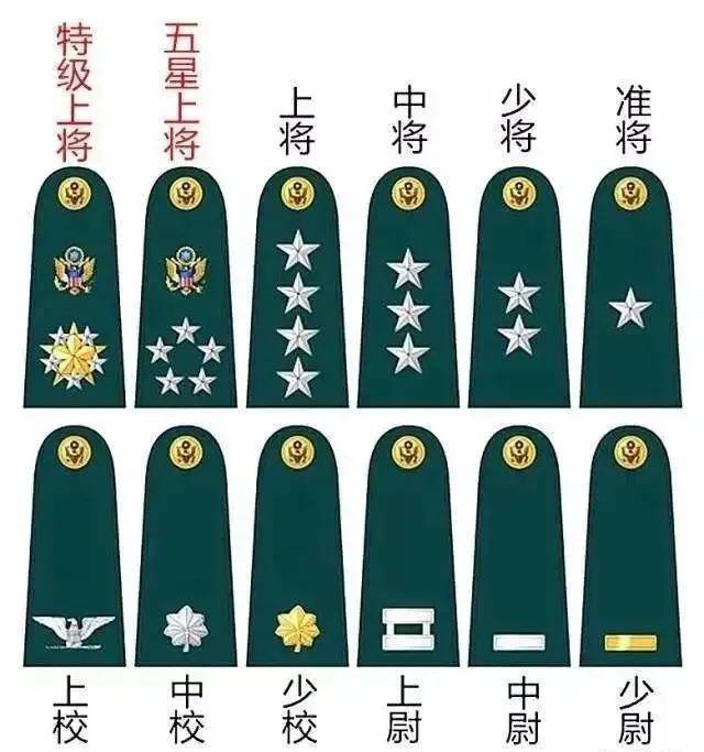 为什么美军校尉级军官军衔图案没有常见的杠和星?