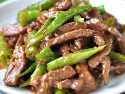 杭椒牛柳