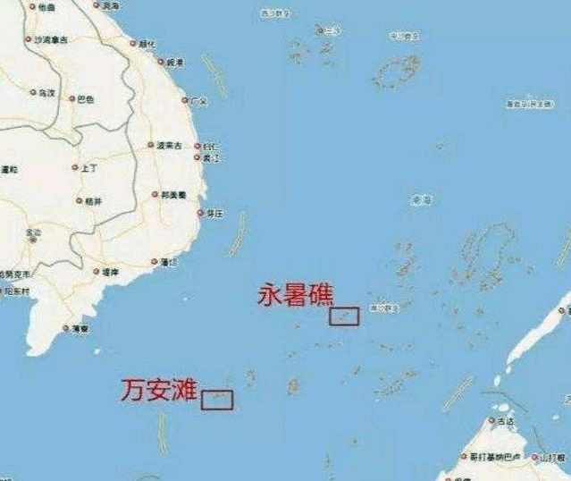 万安滩是南海十字路口,扼守南海航道咽喉,战略位置尤为突出