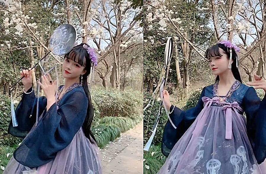 lo|当洛丽塔遇上汉服，双坑女孩福利：不贵，四舍五入一条命而已！