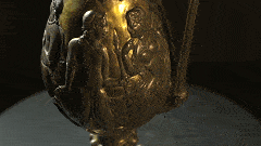 固原|鎏金银壶：一只出土于宁夏，盛满古希腊神话的丝路遗珠