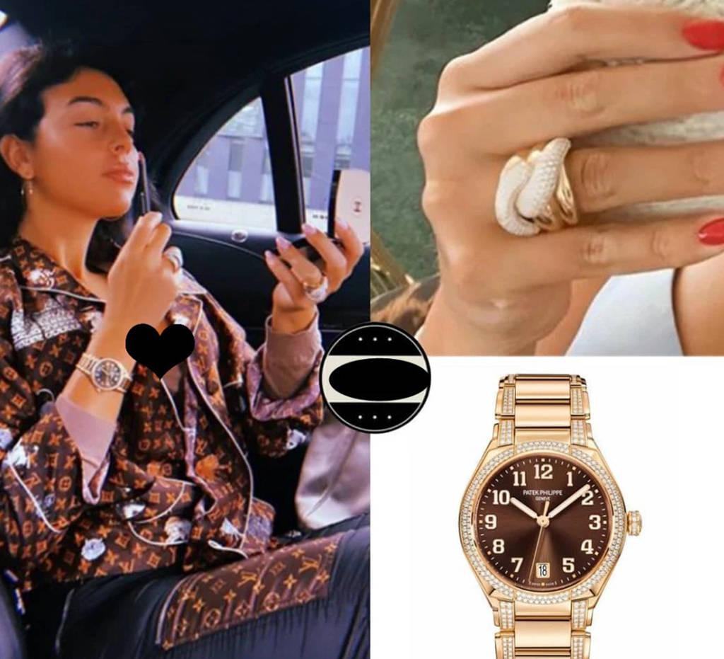 罗是|C罗是有福之人！乔治娜盛装出席时装秀，场外早已成为女强人