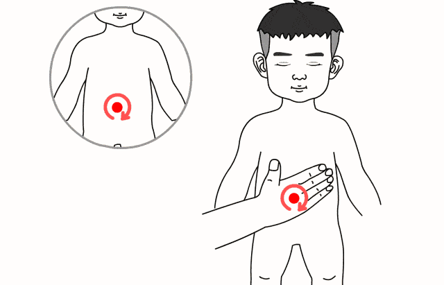 位置|宝宝可能不是饿了，而是消化不良的表现！——湘曦源肚子咕咕响