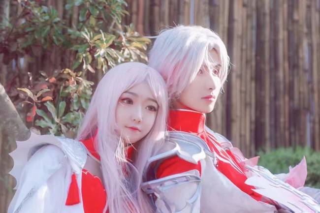 cos:诸葛亮武陵仙君,画面好甜