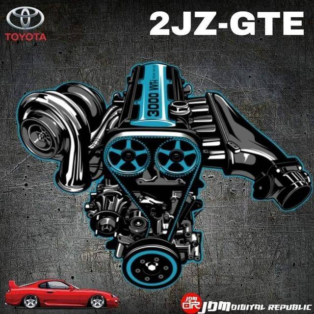 丰田2jz-gte