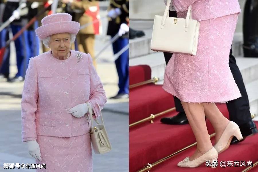 女王|94岁女王个人风格极其鲜明，不论穿什么颜色，总是搭同一款包包