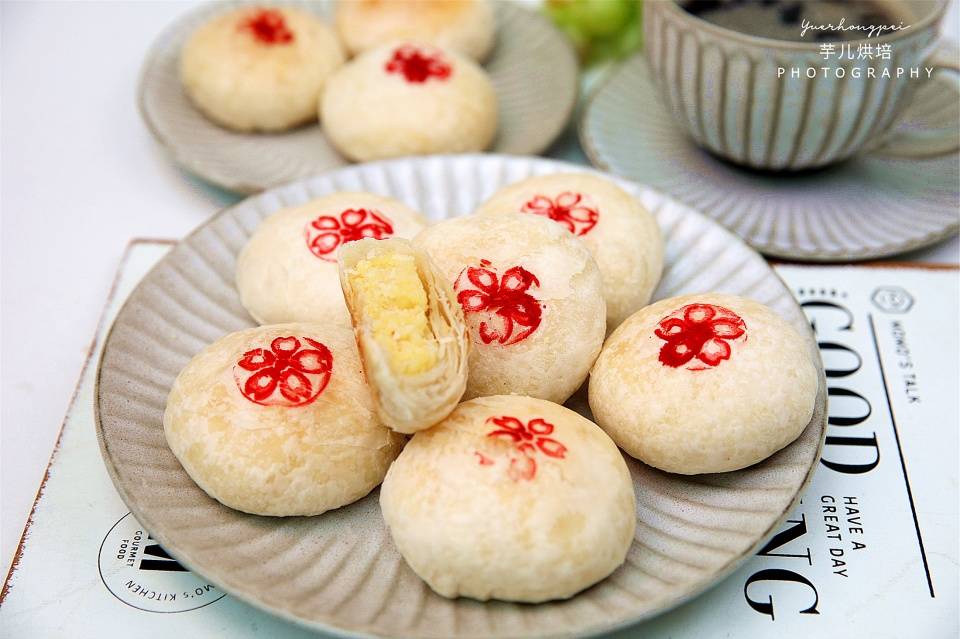 步骤|教你在家做，步骤详细一学就会，酥香掉渣无添加绿豆酥饼别买了