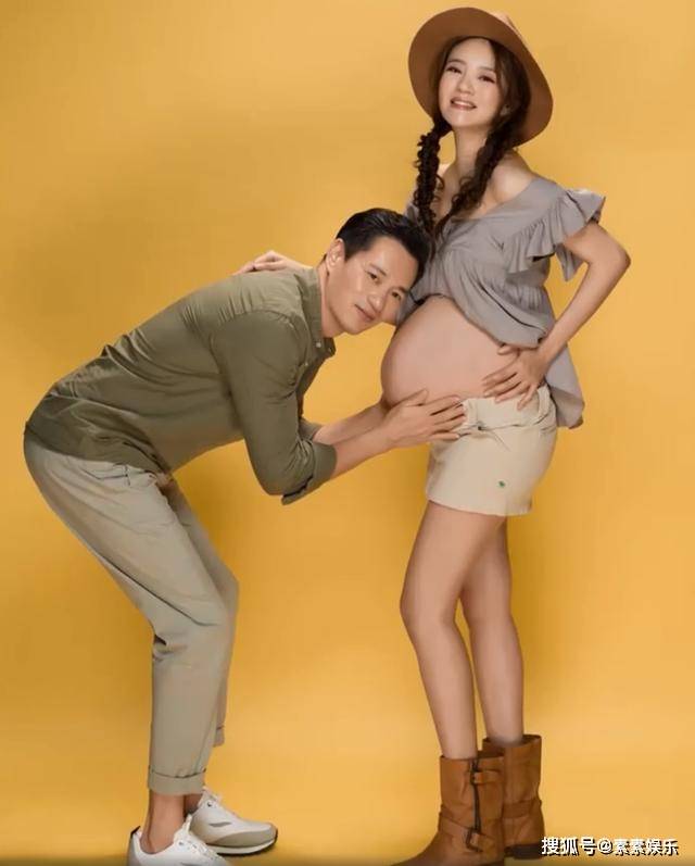 连换|安以轩和百亿老公晒幸福孕妇照：连换6套服装，辣妈风格很明显