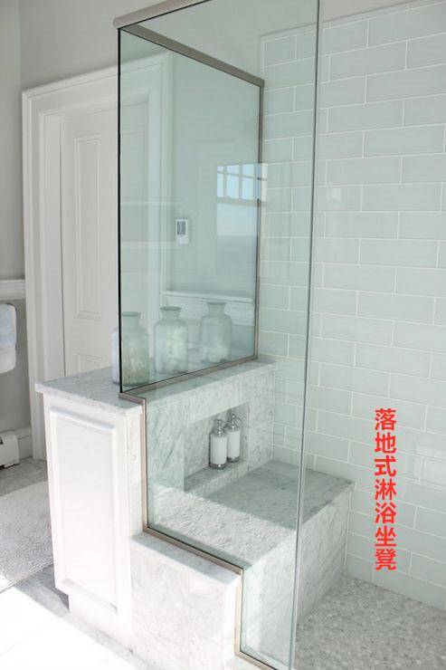 我决定等卫生间装修要在淋浴房悬空25公分砌个石凳坐着洗澡