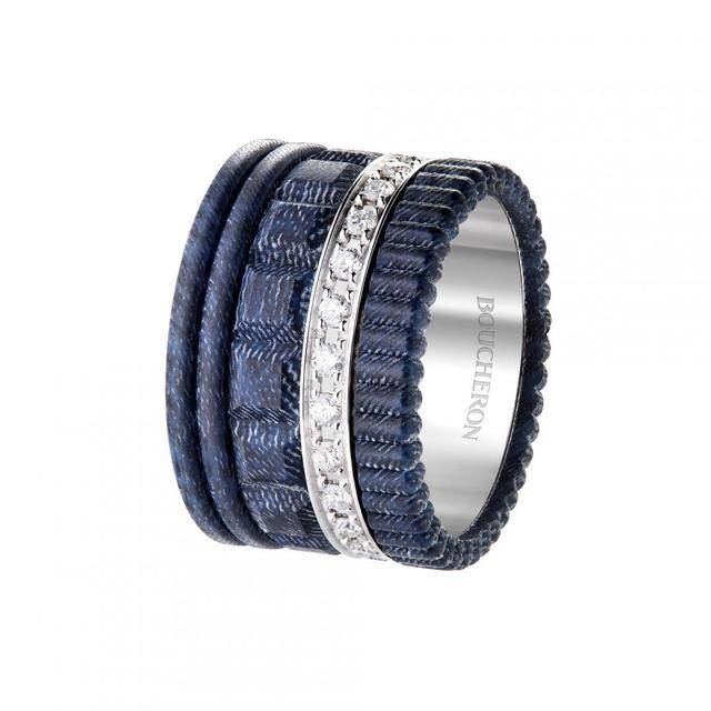 珠宝|没想到迷彩服、牛仔也能做成珠宝，丹宁布结合钻石实在太另类了