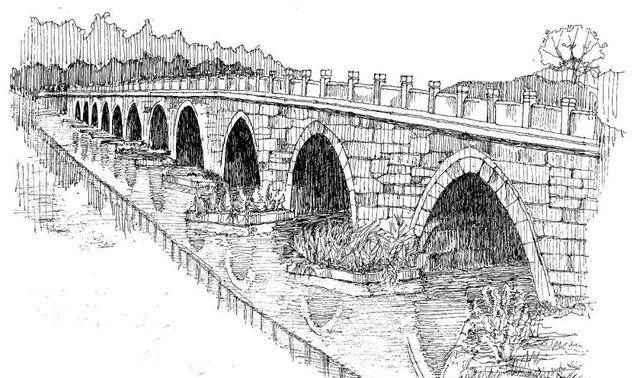 画里京城|老北京的桥_卢沟桥