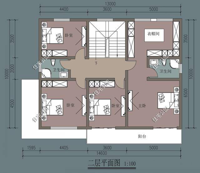 农村建房,开间14米进深10米,坐北朝南,能建什么样的别墅?_设计