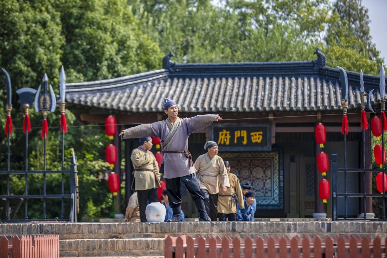 时期|梦回北宋，穿越无锡水浒城，这里是央视水浒传的拍摄地