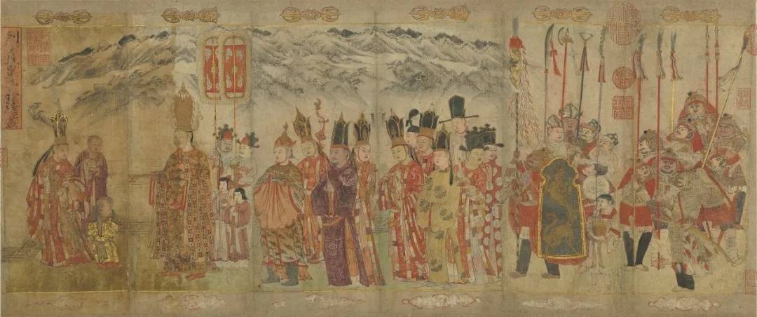 南天瑰宝世无双：大理国张胜温《梵像卷》全解读_搜狐网