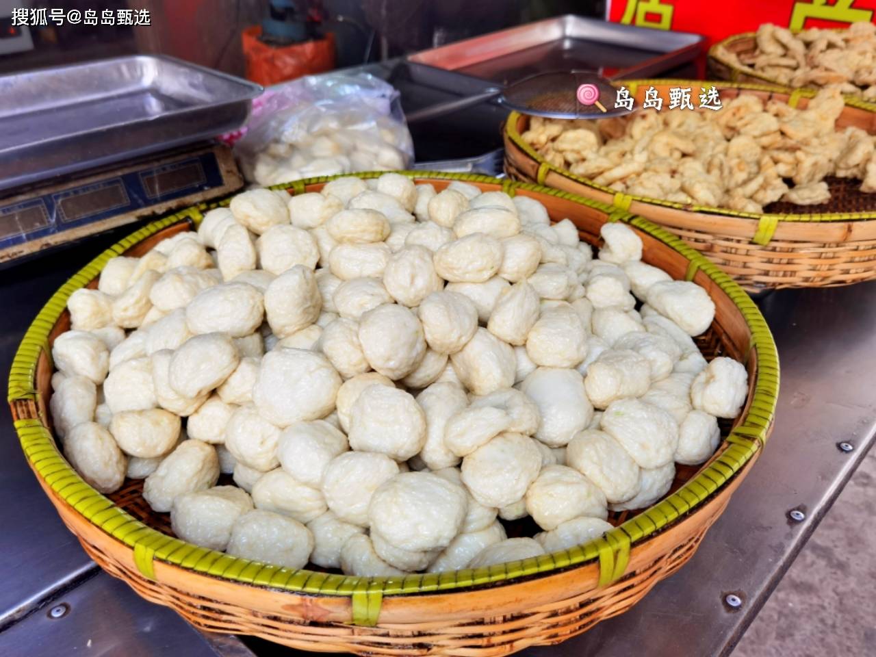 原创沙沟古镇的美食名片,上过舌尖中国,鱼圆小店最多一天能卖1500斤