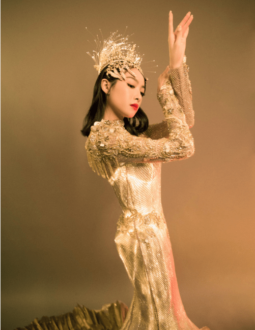 金鹰女神2020宋茜目_演员宋茜获得2020年第13届金鹰女神大奖,她穿搭时尚