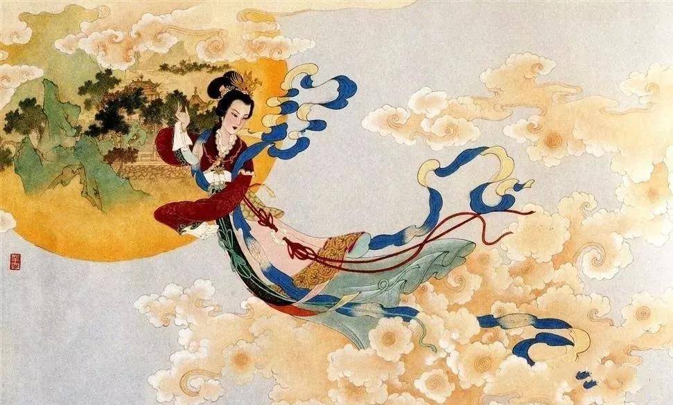 嫦娥|同样演仙女,神颜热巴被全网吐槽,她却成为美到上天的白月光?