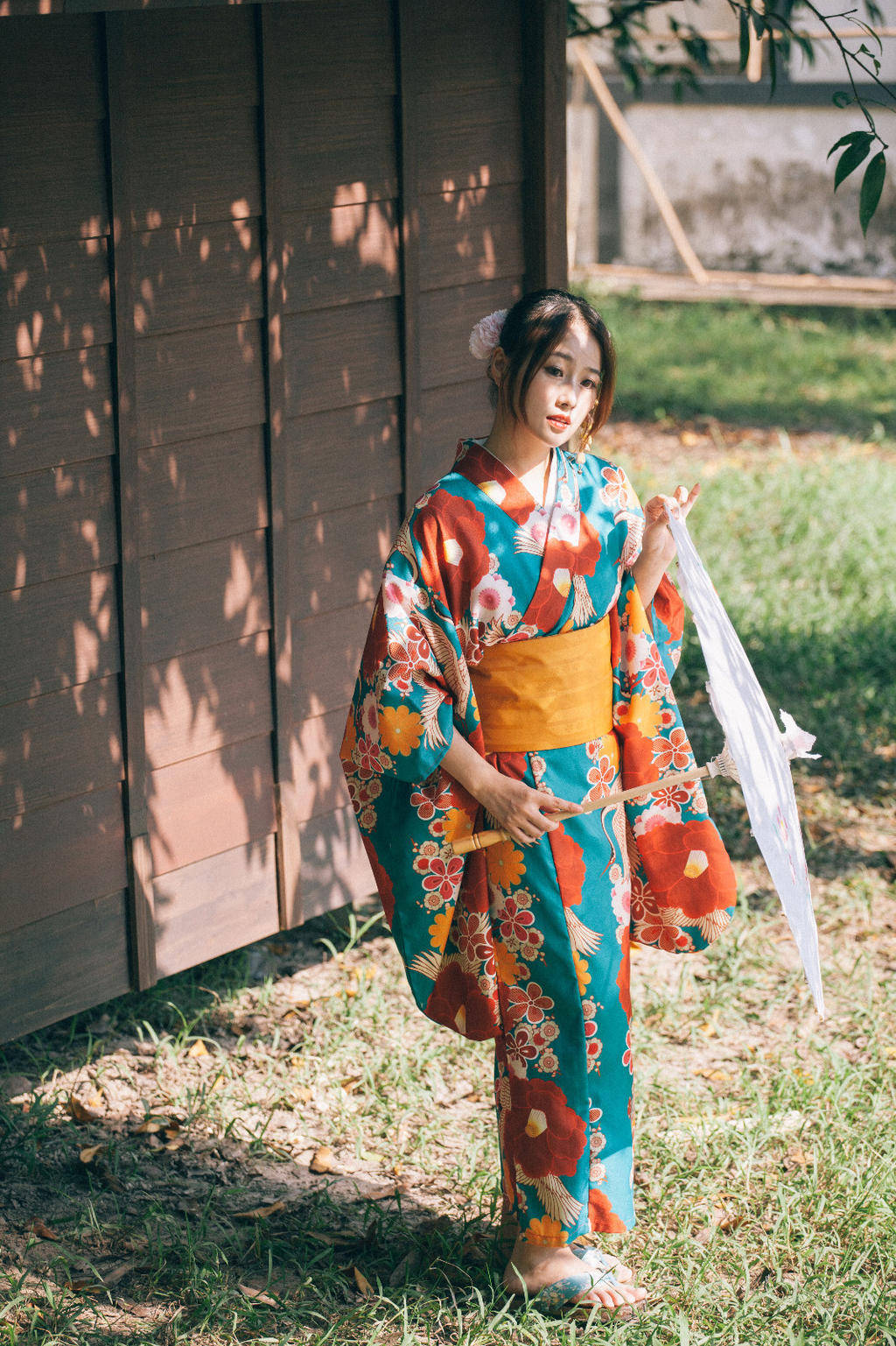 人像摄影组图:和服写真拍摄
