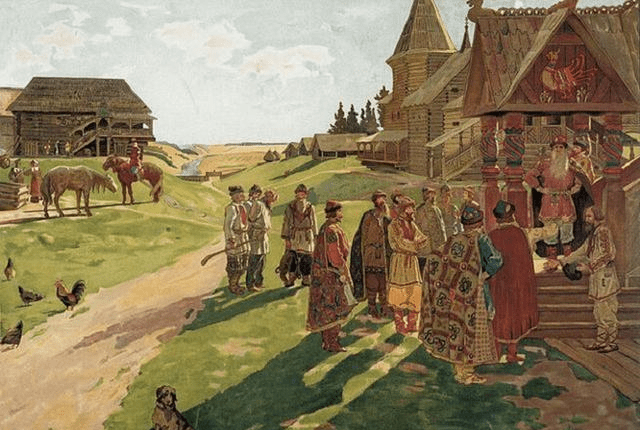 俄罗斯文化的最早起源是属于欧洲的,这一种文化萌芽发展到了13世纪