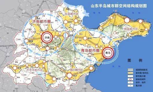 中国4大城市群落座!为何没有青岛领衔的山东城市群?