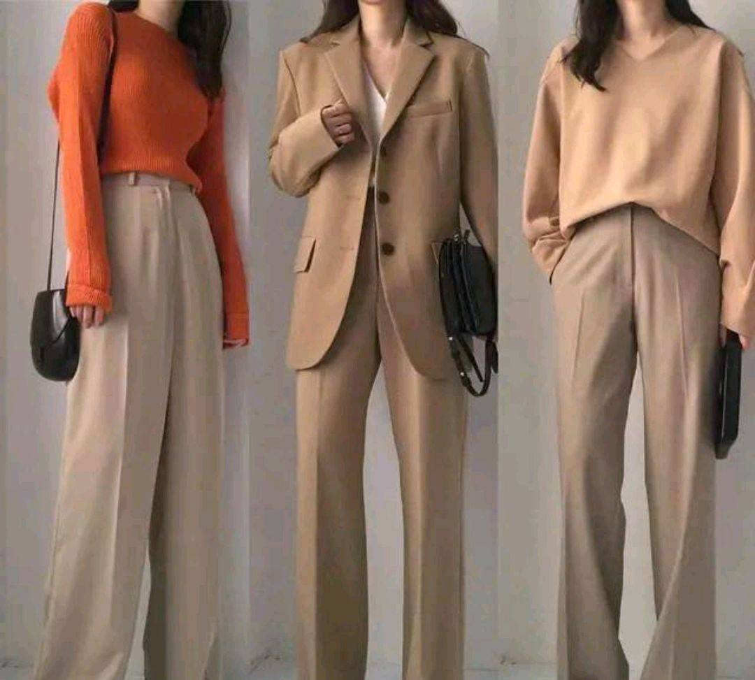 女人最不可或缺的就是大地色服饰,简约大方又凸显气质