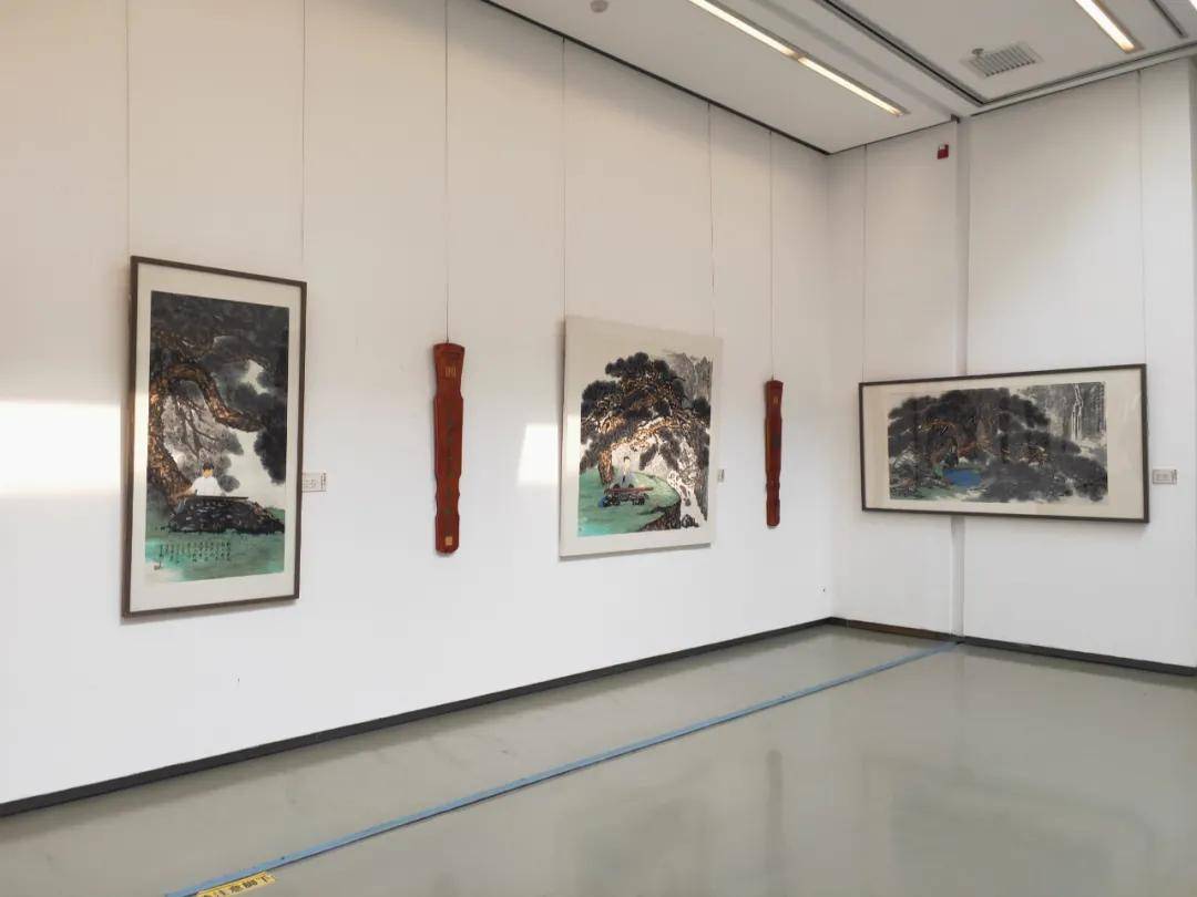 “松柏精神——杨永安中国画作品展”在中国国家画院美术馆隆重开幕
