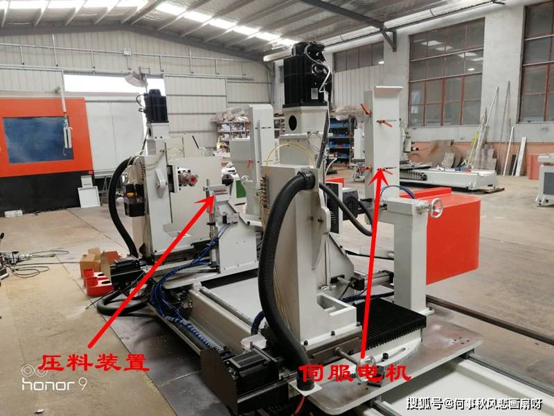 数控双端开榫机使用压料过程中注意什么问题