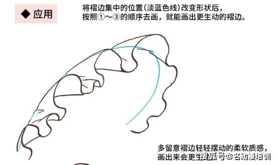 绘画|洛丽塔的褶边怎么画?