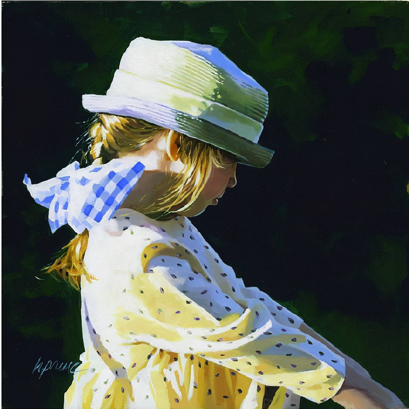 图片[2]-德国女画家油画作品欣赏，色彩丰富，光影生动-魔性次元